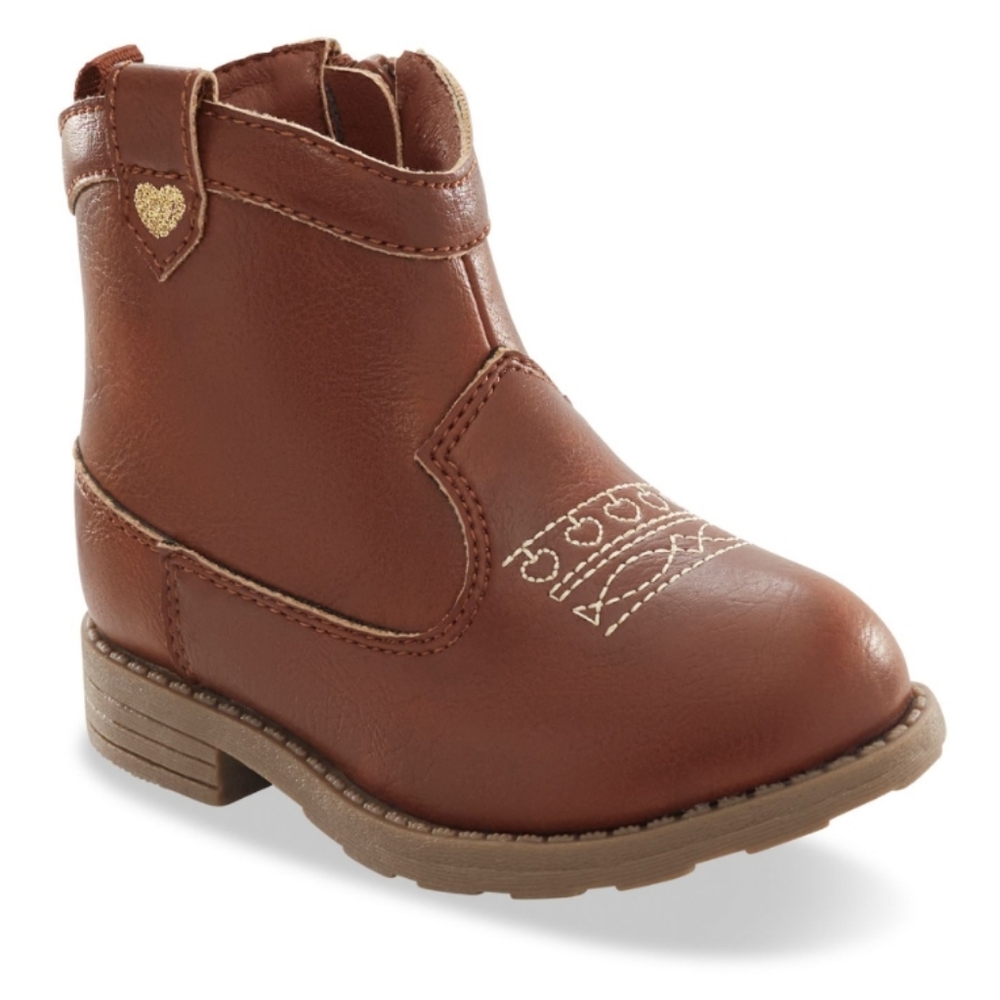 Carter's Toddler Brown Cowgirl Boots